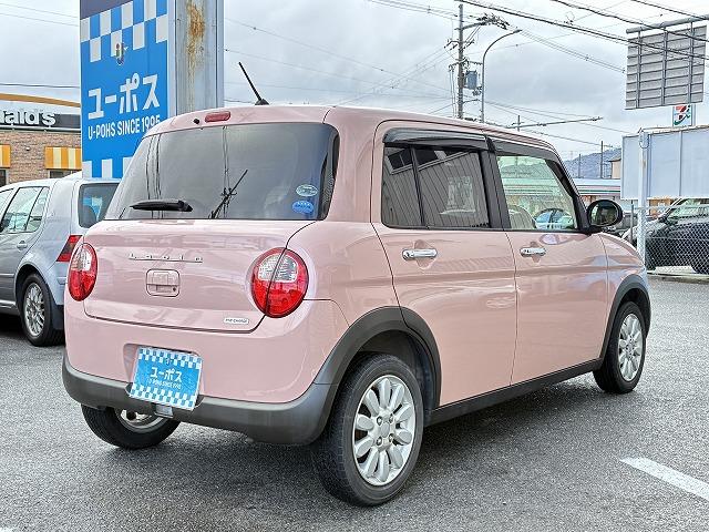 アルトラパン Ｘ　ドライブレコーダー・シートヒーター・衝突軽減システム・純正アルミホイール・スマートキー・パワーウィンドウ・パワーステアリング・（5枚目）