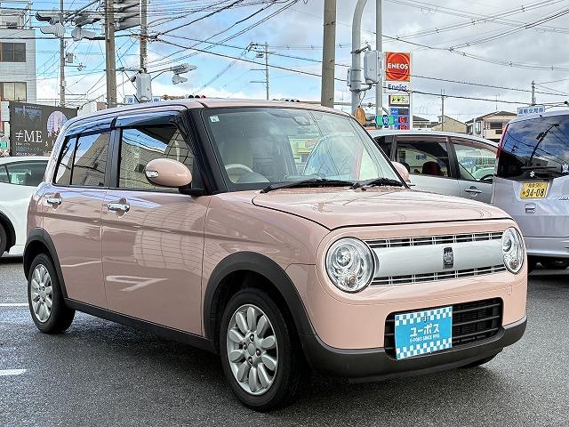 アルトラパン Ｘ　ドライブレコーダー・シートヒーター・衝突軽減システム・純正アルミホイール・スマートキー・パワーウィンドウ・パワーステアリング・（8枚目）