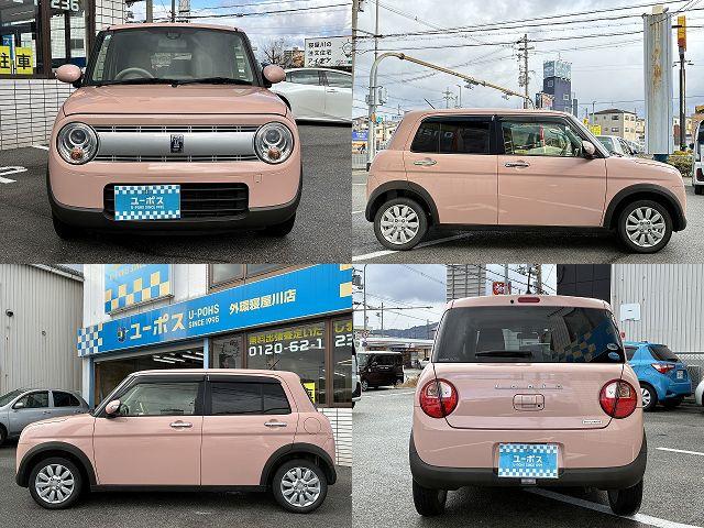 アルトラパン Ｘ　ドライブレコーダー・シートヒーター・衝突軽減システム・純正アルミホイール・スマートキー・パワーウィンドウ・パワーステアリング・（39枚目）