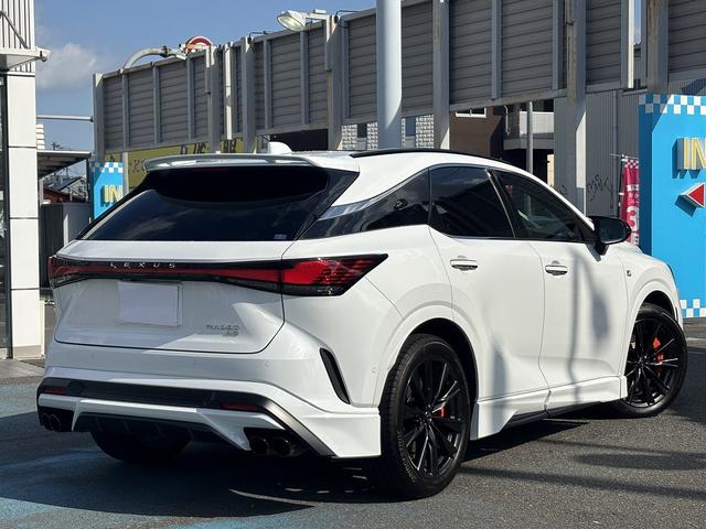 RX RX350 Fスポーツ TRDエアロ/マフラ-/Rスポイラ- パノラマルーフ 黒ルーフレ-ル オレンジキャリパ- Dインナ-ミラ- LEDライト 白/黒コンビスポ-ツシ-ト 後席電動格納シート プリクラッシュ BSM HUD(11枚目)