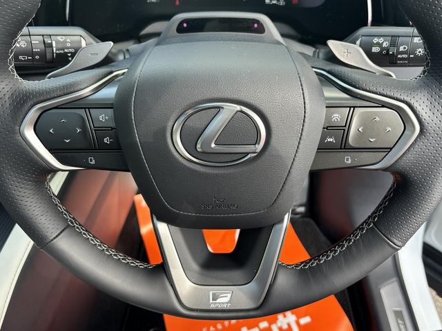 RX RX350 Fスポーツ TRDエアロ/マフラ-/Rスポイラ- パノラマルーフ 黒ルーフレ-ル オレンジキャリパ- Dインナ-ミラ- LEDライト 白/黒コンビスポ-ツシ-ト 後席電動格納シート プリクラッシュ BSM HUD(32枚目)