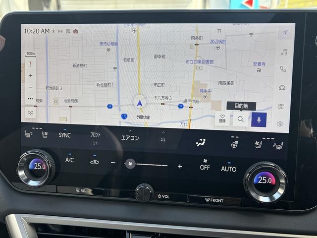 RX RX350 Fスポーツ TRDエアロ/マフラ-/Rスポイラ- パノラマルーフ 黒ルーフレ-ル オレンジキャリパ- Dインナ-ミラ- LEDライト 白/黒コンビスポ-ツシ-ト 後席電動格納シート プリクラッシュ BSM HUD(35枚目)