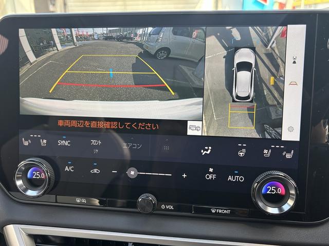 RX RX350 Fスポーツ TRDエアロ/マフラ-/Rスポイラ- パノラマルーフ 黒ルーフレ-ル オレンジキャリパ- Dインナ-ミラ- LEDライト 白/黒コンビスポ-ツシ-ト 後席電動格納シート プリクラッシュ BSM HUD(36枚目)