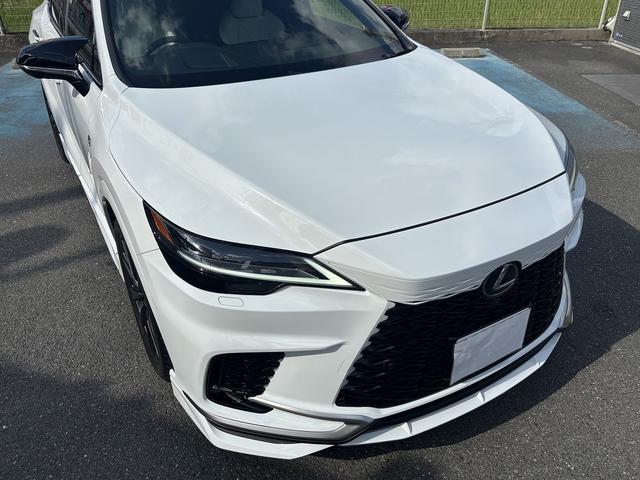 RX RX350 Fスポーツ TRDエアロ/マフラ-/Rスポイラ- パノラマルーフ 黒ルーフレ-ル オレンジキャリパ- Dインナ-ミラ- LEDライト 白/黒コンビスポ-ツシ-ト 後席電動格納シート プリクラッシュ BSM HUD(47枚目)
