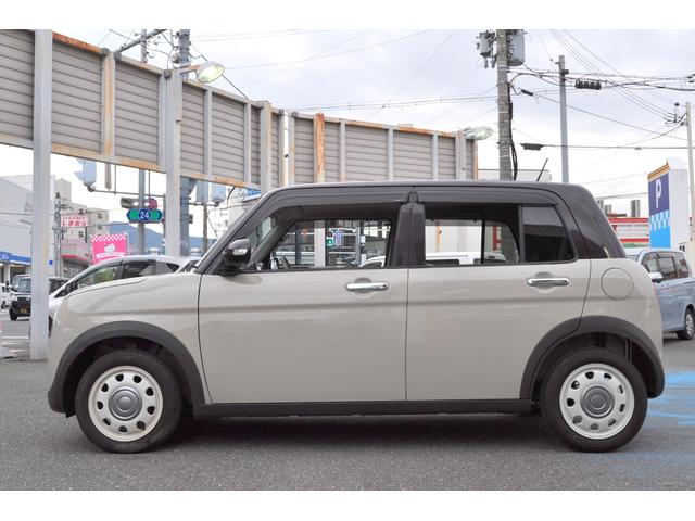 アルトラパンLC X ルーフブラウンツートン ディスプレイオーディオ Rカメラ Pセンサー レーダーブレーキ 車線逸脱警報 LEDHライト Aハイビーム コンビシート シートヒーター ETC Aストップ 前後外ドラレコ(9枚目)