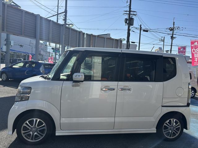 Ｎ－ＢＯＸカスタム Ｇ　ＳＳパッケージ　外メモリ－ナビＴＶ（ＭＤＶ－Ｄ４０３）　Ｒカメラ　シティブレ－キ　両側パワ－スライドドア　Ｒ席スライド／シ－トバックテーブル　ＨＩＤ　ＥＴＣ　Ａリトラミラ－　外ドラレコ　プッシュスタート　スマ－トキ－（9枚目）