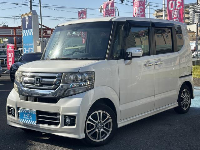 Ｎ－ＢＯＸカスタム Ｇ　ＳＳパッケージ　外メモリ－ナビＴＶ（ＭＤＶ－Ｄ４０３）　Ｒカメラ　シティブレ－キ　両側パワ－スライドドア　Ｒ席スライド／シ－トバックテーブル　ＨＩＤ　ＥＴＣ　Ａリトラミラ－　外ドラレコ　プッシュスタート　スマ－トキ－（10枚目）