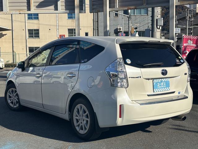 プリウスアルファ Ｓ　外８インチＨＤＤナビＴＶ　Ｒカメラ　ＨＩＤ　ＥＴＣ　プッシュスタート　スマートキー２ケ（5枚目）