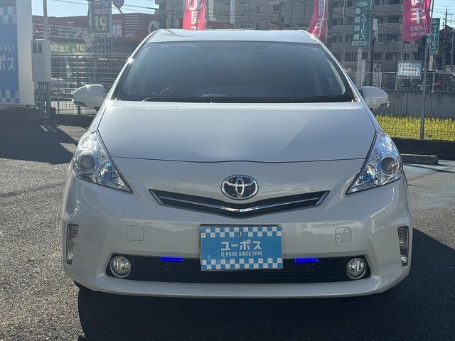 プリウスアルファ Ｓ　外８インチＨＤＤナビＴＶ　Ｒカメラ　ＨＩＤ　ＥＴＣ　プッシュスタート　スマートキー２ケ（6枚目）
