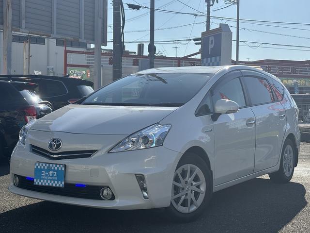 プリウスアルファ Ｓ　外８インチＨＤＤナビＴＶ　Ｒカメラ　ＨＩＤ　ＥＴＣ　プッシュスタート　スマートキー２ケ（10枚目）