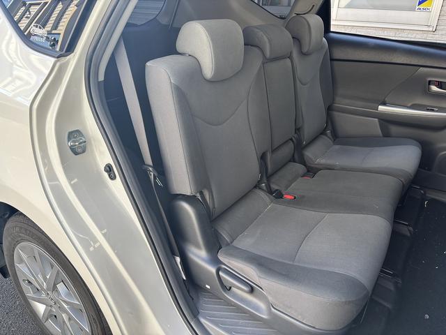 プリウスアルファ Ｓ　外８インチＨＤＤナビＴＶ　Ｒカメラ　ＨＩＤ　ＥＴＣ　プッシュスタート　スマートキー２ケ（15枚目）