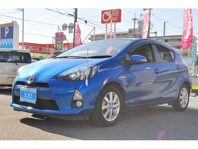 アクア Ｇブラックソフトレザーセレクション　外ＳＤナビＴＶ　Ｒカメラ　ＬＥＤＨライト　Ｈライトウォッシャー　シートヒーター　ＥＴＣ　前後ＴＺドラレコ　プッシュスタート　スマートキー（8枚目）