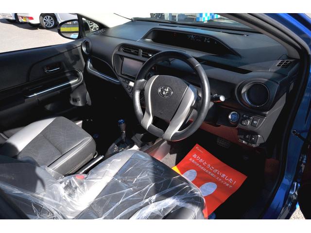 アクア Ｇブラックソフトレザーセレクション　外ＳＤナビＴＶ　Ｒカメラ　ＬＥＤＨライト　Ｈライトウォッシャー　シートヒーター　ＥＴＣ　前後ＴＺドラレコ　プッシュスタート　スマートキー（14枚目）