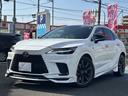 RX350 Fスポーツ TRDエアロ/マフラ-/Rスポイラ- パノラマルーフ 黒ルーフレ-ル オレンジキャリパ- Dインナ-ミラ- LEDライト 白/黒コンビスポ-ツシ-ト 後席電動格納シート プリクラッシュ BSM HUD(10枚目)