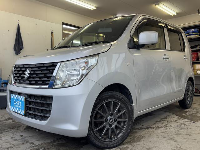 ワゴンＲ ＦＸ　禁煙車・Ｆドラレコ・シートヒーター・ＥＴＣ・ナビ品番（ＡＶＩＣ－ＲＺ０３）・スペアキー・キーレスエントリ－・社外品１４センチアルミホイル（9枚目）