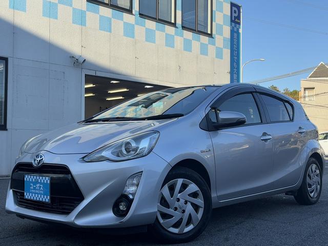 アクア S 禁煙車・F席シートヒ-タ-・LEDヘッドランプ・純正ナビ(NSZN-W64T)・Rカメラ・スマートキー・フルセグテレビ・キーレスエントリ-(9枚目)