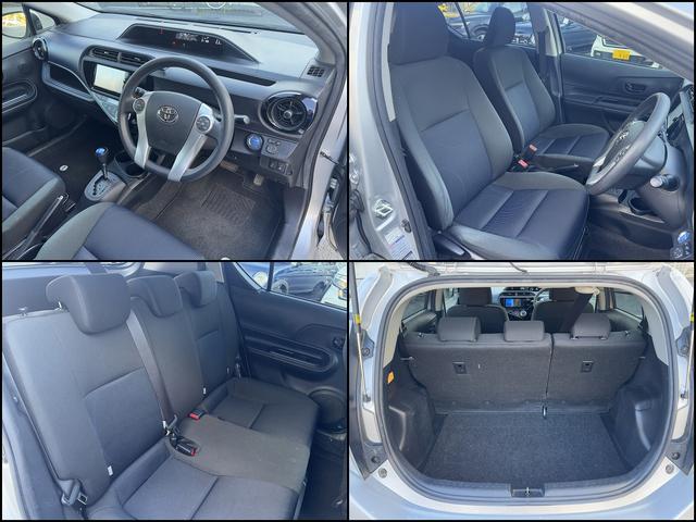 アクア S 禁煙車・F席シートヒ-タ-・LEDヘッドランプ・純正ナビ(NSZN-W64T)・Rカメラ・スマートキー・フルセグテレビ・キーレスエントリ-(51枚目)