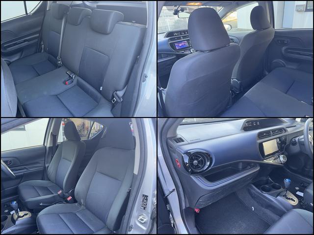 アクア S 禁煙車・F席シートヒ-タ-・LEDヘッドランプ・純正ナビ(NSZN-W64T)・Rカメラ・スマートキー・フルセグテレビ・キーレスエントリ-(52枚目)