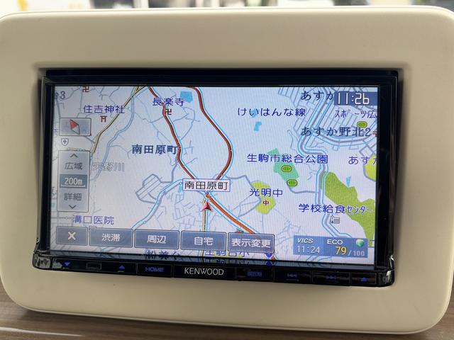 アルトラパン Ｘ　・禁煙車・シートヒーター・ルーフホワイト・純正１４インチアルミホイル・社外品ナビ・スマートキー×２・ナビ品番（ＭＤＶ－Ｄ４０３）（7枚目）