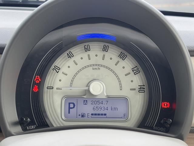 アルトラパン Ｘ　・禁煙車・シートヒーター・ルーフホワイト・純正１４インチアルミホイル・社外品ナビ・スマートキー×２・ナビ品番（ＭＤＶ－Ｄ４０３）（9枚目）