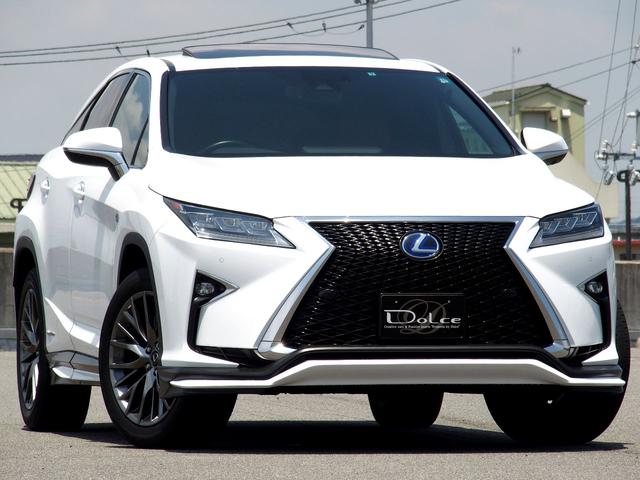 RX450h Fスポーツ TRDエアロ&マフラー 赤革シート(2枚目)