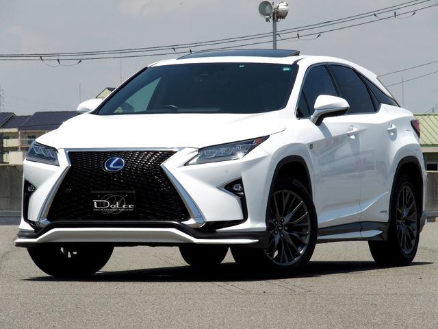 RX450h Fスポーツ TRDエアロ&マフラー 赤革シート(6枚目)