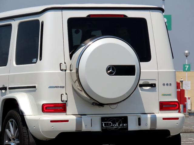 Ｇ６３　左ハンドル　ベージュ内装　レザーエクスクルーシブパッケージ　サンルーフ　ブルメスターサウンド　ダイナミックシート　アンビエントライト(18枚目)