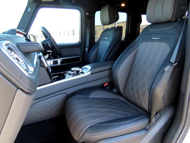 Gクラス G63 AMGレザーエクスクルーシブパッケージ Gmanufakturプログラム 後期用オリパスホワイト ディーラー車 ダイナミックシート マッサージ 21インチマットホイール(38枚目)
