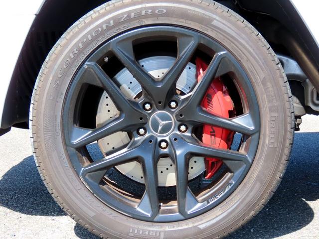 Gクラス G63 AMGレザーエクスクルーシブパッケージ Gmanufakturプログラム 後期用オリパスホワイト ディーラー車 ダイナミックシート マッサージ 21インチマットホイール(76枚目)