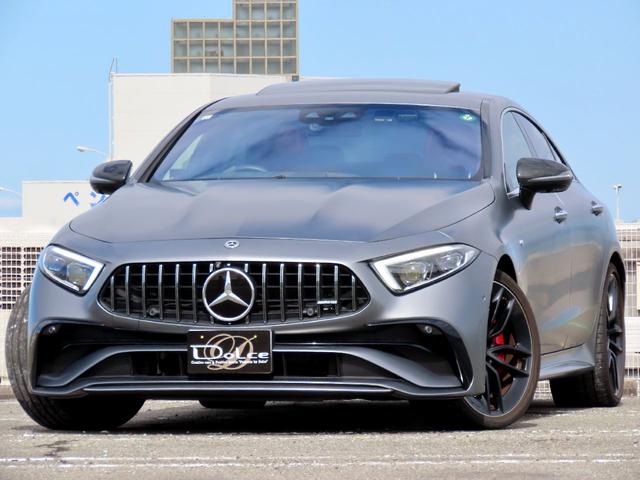 CLSクラス CLS53 4マチック+ エディション1 右ハンドル 赤革シート サンルーフ 限定車 セレナイトグレーマグノ カーボンパッケージ(3枚目)