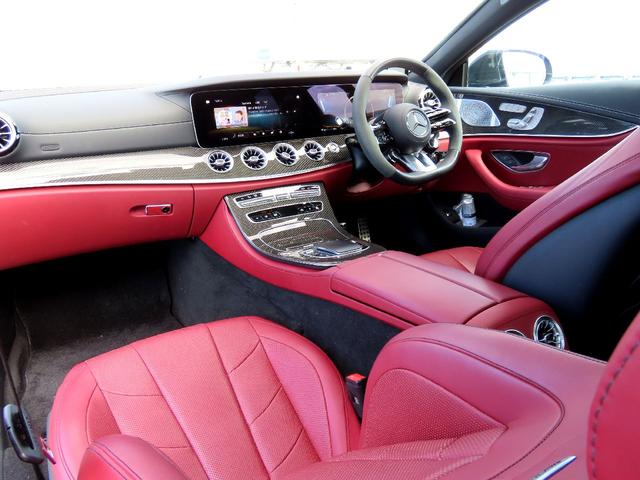 CLSクラス CLS53 4マチック+ エディション1 右ハンドル 赤革シート サンルーフ 限定車 セレナイトグレーマグノ カーボンパッケージ(4枚目)