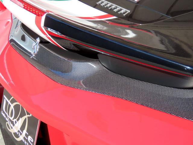 ４８８ピスタ ベースグレード　ユーザー買取車　右ハンドル　ディーラー車　ピロティステッカー　リフトアップ　ロールバー　鍛造アルミ　カーボンパーツ　スペーサー（29枚目）