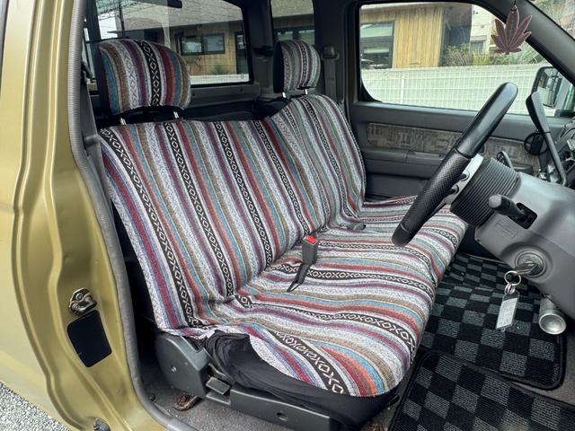 ダットサンピックアップ キングキャブ AX 色替車 社外オーバーフェンダー 15インチAW BFグッドリッチタイヤ ナビTVBluetooth MOMOステアリング コラムAT ETC キーレス タイミングチェーンエンジン NOx・PM適合(26枚目)