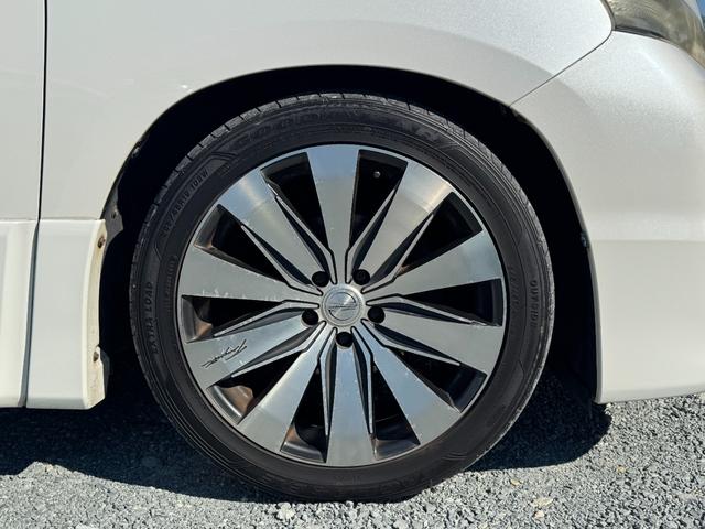 ヴェルファイア ２．４Ｚ　プラチナセレクションＩＩ　１オーナー　両側パワースライドドア　パワーバックドア　ワイパーデアイサー　アルパイン８インチナビＴＶ　バックカメラ　ＥＴＣ　アルパインフリップダウンモニター　ＴＥＩＮ車高調　社外１９アルミ（14枚目）