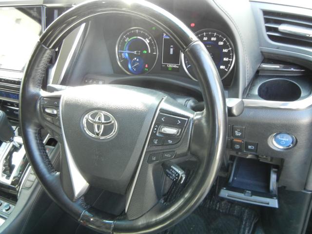 アルファードハイブリッド SR Cパッケージ 4WD ドライブレコーダー ETC ナビ TV クリアランスソナー オートクルーズコントロール レーンアシスト 衝突被害軽減システム 両側電動スライドドア オートマチックハイビーム LEDヘッドランプ(3枚目)