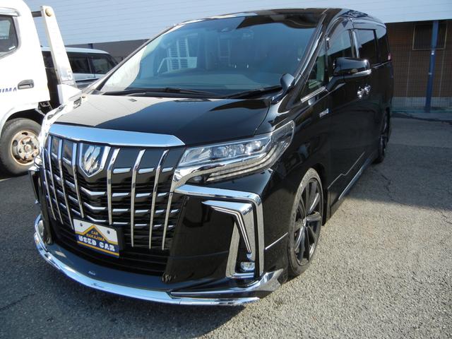 アルファードハイブリッド SR Cパッケージ 4WD ドライブレコーダー ETC ナビ TV クリアランスソナー オートクルーズコントロール レーンアシスト 衝突被害軽減システム 両側電動スライドドア オートマチックハイビーム LEDヘッドランプ(12枚目)