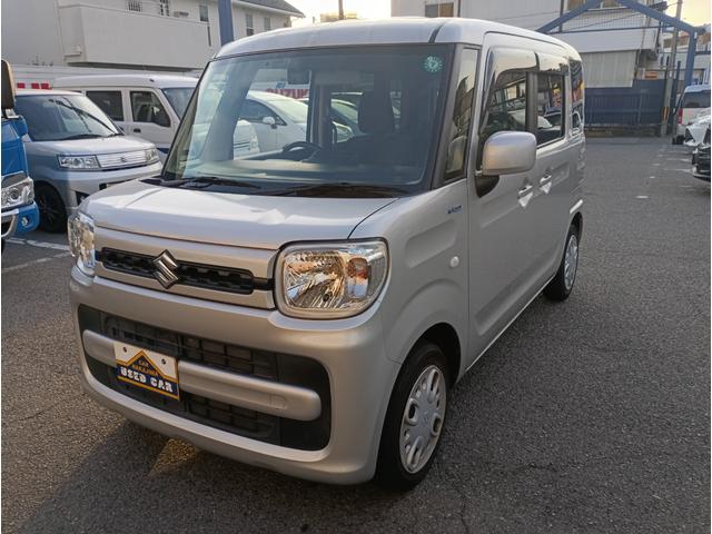 スペーシア ハイブリッドＧ　ＥＴＣ　両側スライドドア　クリアランスソナー　衝突被害軽減システム　スマートキー　アイドリングストップ　ベンチシート　ＣＶＴ　盗難防止システム　ＡＢＳ　ＥＳＣ　衝突安全ボディ　エアコン（12枚目）