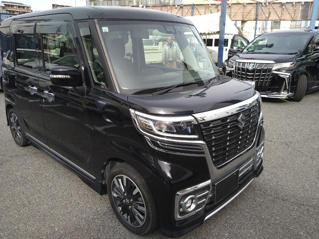 スペーシアカスタム ハイブリッドＸＳターボ　ドライブレコーダー　ＥＴＣ　両側電動スライドドア　ナビ　ＴＶ　クリアランスソナー　オートクルーズコントロール　衝突被害軽減システム　オートライト　ＬＥＤヘッドランプ　スマートキー　アイドリングストップ（14枚目）