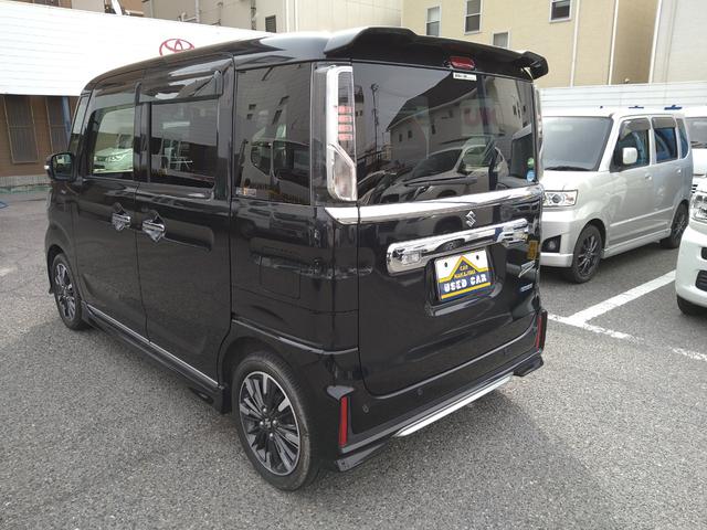 スペーシアカスタム ハイブリッドＸＳターボ　ドライブレコーダー　ＥＴＣ　両側電動スライドドア　ナビ　ＴＶ　クリアランスソナー　オートクルーズコントロール　衝突被害軽減システム　オートライト　ＬＥＤヘッドランプ　スマートキー　アイドリングストップ（18枚目）