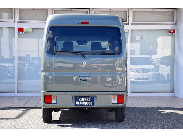 エブリイ ジョイン　新車未登録　バックカメラ付ディスプレーオーディオ　パートタイム４ＷＤ　ＤＣＢＳ　シートヒーター　ＬＥＤヘッドライト　オートライト　オーバーヘッドシェルフ　スマートキー＆プッシュスタート（10枚目）