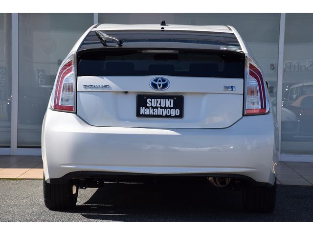 プリウス Sツーリングセレクション 純正ナビ バックカメラ フルセグTV ETC LEDヘッドライト オートライト スマートキー&プッシュスタート 純正17インチアルミホイール(9枚目)