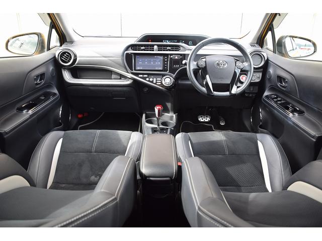 アクア G G’s ワンオーナー 純正ナビ バックカメラ フルセグTV G,z17インチアルミホイール ETC オートライト フォグランプ スマートキー&プッシュスタート(5枚目)