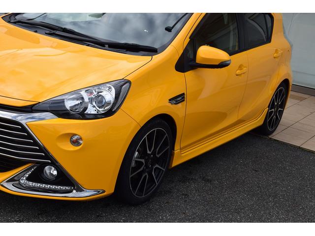 アクア G G’s ワンオーナー 純正ナビ バックカメラ フルセグTV G,z17インチアルミホイール ETC オートライト フォグランプ スマートキー&プッシュスタート(33枚目)