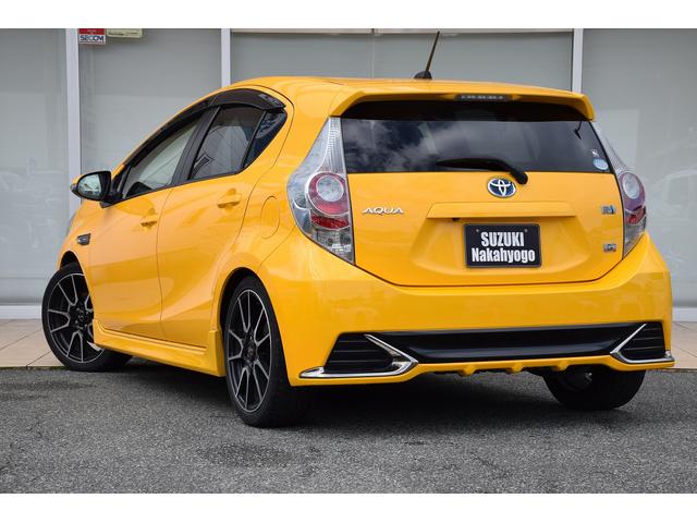 アクア G G’s ワンオーナー 純正ナビ バックカメラ フルセグTV G,z17インチアルミホイール ETC オートライト フォグランプ スマートキー&プッシュスタート(34枚目)