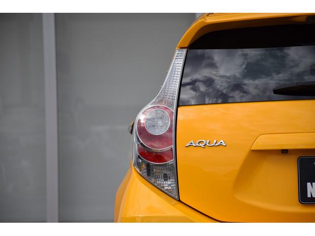 アクア G G’s ワンオーナー 純正ナビ バックカメラ フルセグTV G,z17インチアルミホイール ETC オートライト フォグランプ スマートキー&プッシュスタート(35枚目)