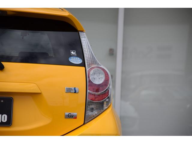 アクア G G’s ワンオーナー 純正ナビ バックカメラ フルセグTV G,z17インチアルミホイール ETC オートライト フォグランプ スマートキー&プッシュスタート(36枚目)