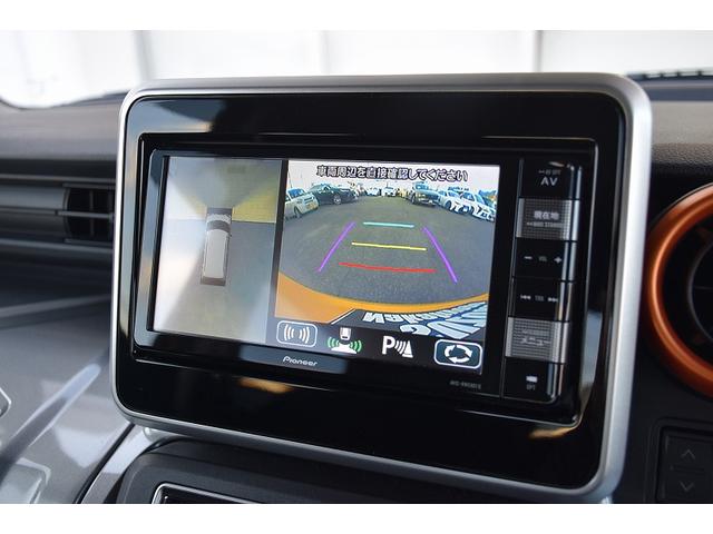 スペーシアギア ハイブリッドＸＺ　ターボ　４ＷＤ　純正ナビ　フルセグＴＶ　ＣＤ＆ＤＶＤ＆ＢＴ　全方位カメラＰＫＧ　両側パワースライドドア　ＥＴＣ　シートヒーター　前後ドライブレコーダー　デュアルカメラブレーキサポート　オートライト（3枚目）