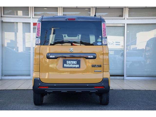 スペーシアギア ハイブリッドＸＺ　ターボ　４ＷＤ　純正ナビ　フルセグＴＶ　ＣＤ＆ＤＶＤ＆ＢＴ　全方位カメラＰＫＧ　両側パワースライドドア　ＥＴＣ　シートヒーター　前後ドライブレコーダー　デュアルカメラブレーキサポート　オートライト（10枚目）