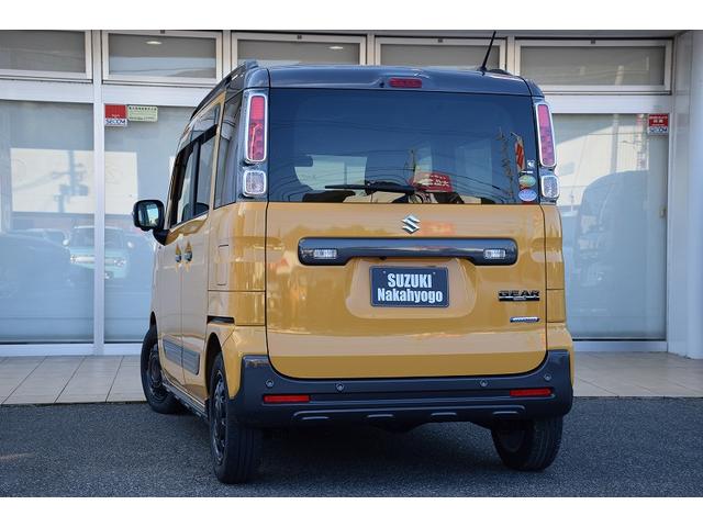 スペーシアギア ハイブリッドＸＺ　ターボ　４ＷＤ　純正ナビ　フルセグＴＶ　ＣＤ＆ＤＶＤ＆ＢＴ　全方位カメラＰＫＧ　両側パワースライドドア　ＥＴＣ　シートヒーター　前後ドライブレコーダー　デュアルカメラブレーキサポート　オートライト（38枚目）