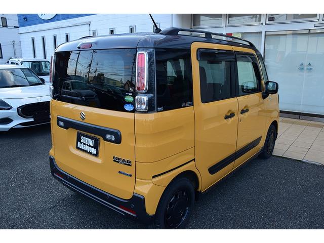 スペーシアギア ハイブリッドＸＺ　ターボ　４ＷＤ　純正ナビ　フルセグＴＶ　ＣＤ＆ＤＶＤ＆ＢＴ　全方位カメラＰＫＧ　両側パワースライドドア　ＥＴＣ　シートヒーター　前後ドライブレコーダー　デュアルカメラブレーキサポート　オートライト（45枚目）